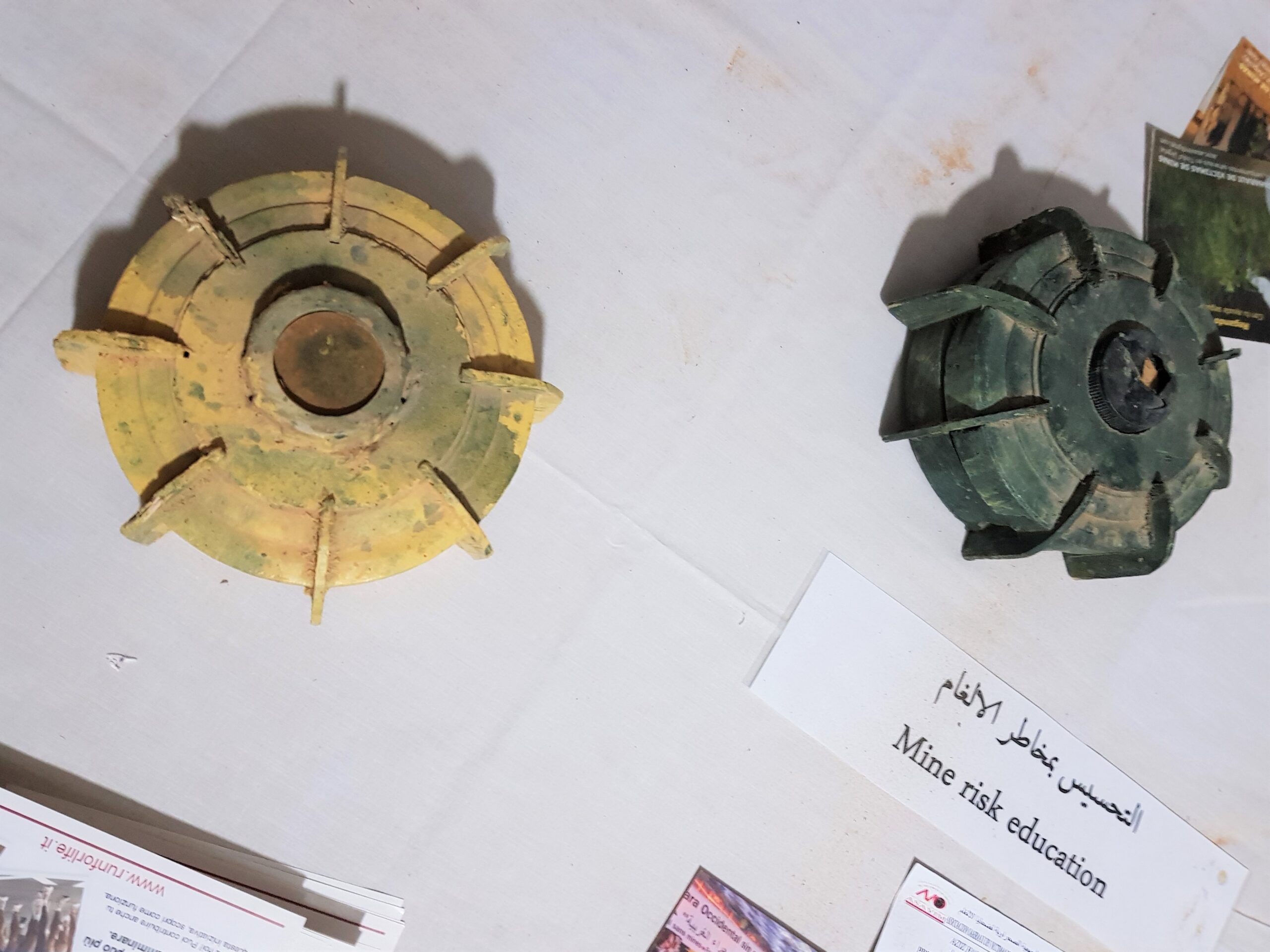 Kriget tar aldrig slut där det finns minor