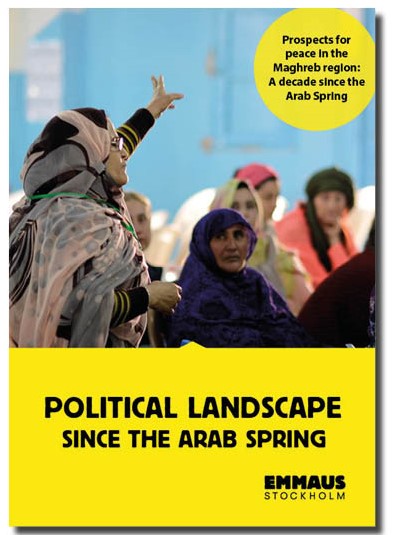 Framsida på rapport om det politiska landskapet efter arabiska våren