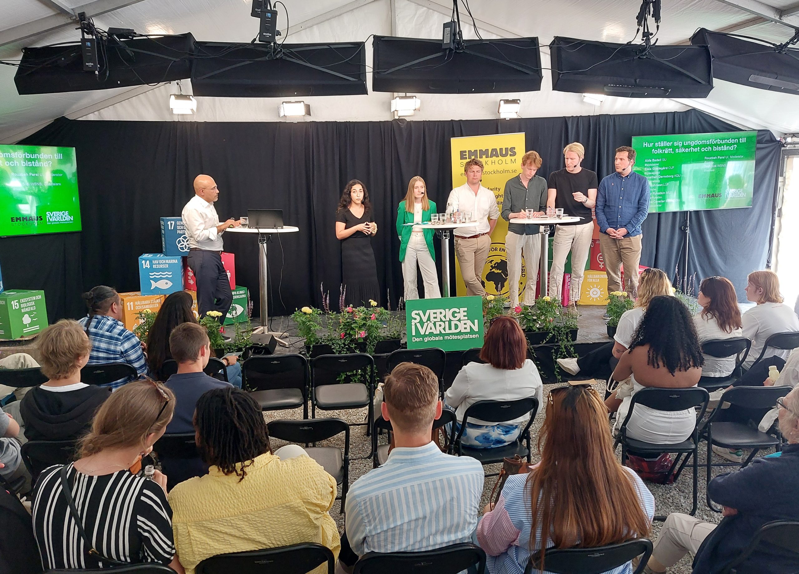 Fokus på fredsbyggande och hållbarhet under Almedalsveckan