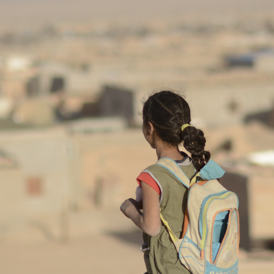 Afrikas sista koloni Utsikt över ett av de västsahariska flyktinglägren.