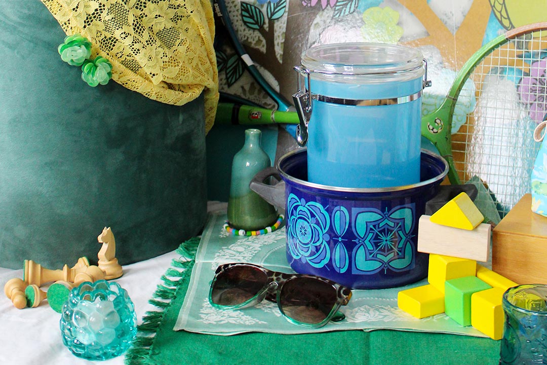 Second hand-prylar, -plagg och -textilier