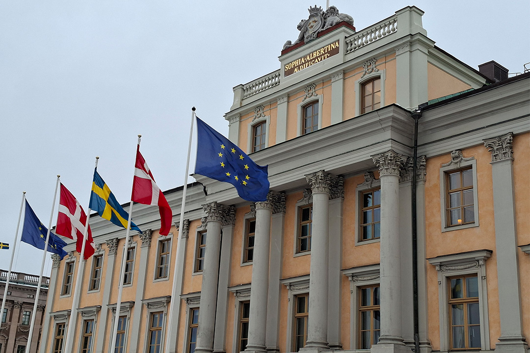 Utrikesdepartementet (UD) utifrån.