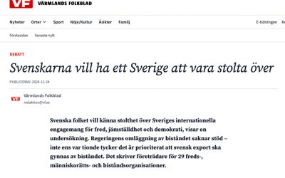 Debatt: Svenskarna vill ha ett Sverige att vara stolta över