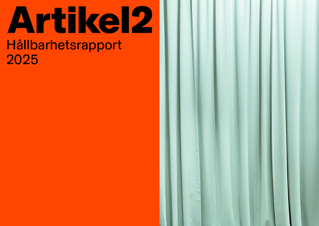 Framsida Hållbarhetsrapport 2025 Mintgröntextil