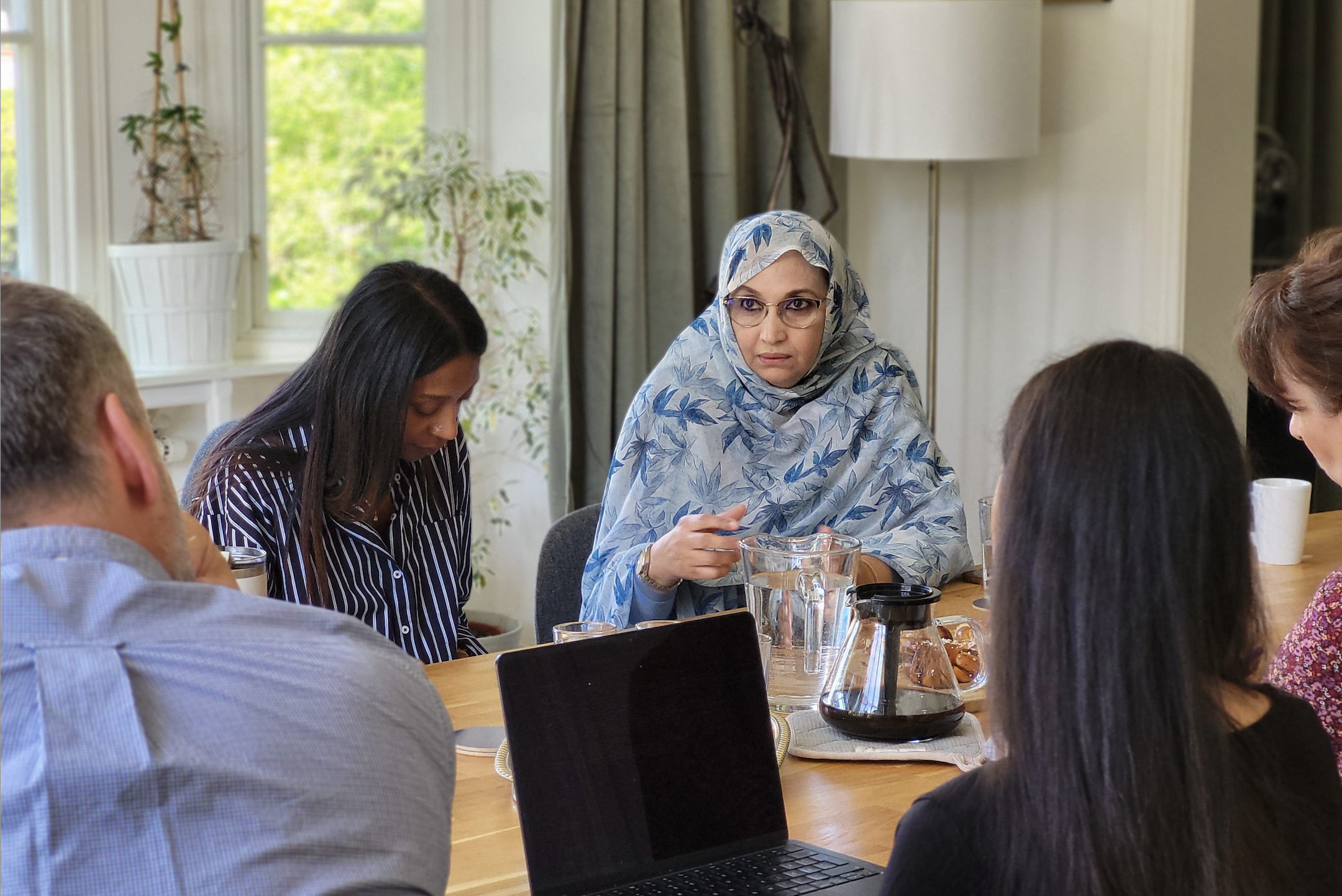Människorättsförsvararen Aminatou Haidar berättar om människorättskränkningar som sker i de ockuperade områdena. 